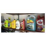 MOTOR OIL, BUG WASH, DE ICER
