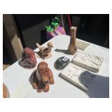 HAND SCULPTED ART PIECES, CERAMIC MOLD FOR