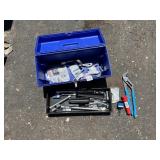 PLASTIC TOOLBOX WITH TOOLS