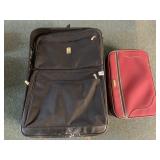 BILL BLASS ROLLING SUITCASE AND RED REGENCY