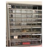 60 DRAWER STORAGE CABINET WITH SOME HARDWARE