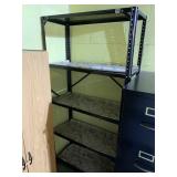 METAL SHELVING RACK 71X36X16