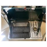 COLEMAN DOUBLE BURNER CAMPING GRILL MODEL 9921