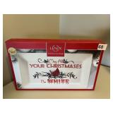 LENOX HOLIDAY PLATTER 14.5 SENTIMENTAL PLATTER