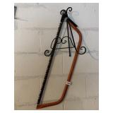TREE SAW AND METAL STAND
