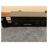 PYLE 2 CHANNEL POWER AMPLIFIER MODEL PTA1000