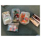 ASSORTED COOKIE CUTTERS, PASTRY TIPS & HALLOWEEN