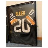 AUTOGRAPHED ROCKY BLIER SIGNED FRAMED JERSEY