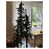 THREE VARIOUS SIZED WINTER TREES