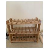WOODEN WINE RACK