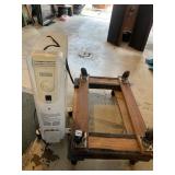HOME ESSENTIALS OIL RADIATING HEATER AND TWO