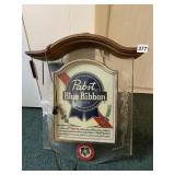 VINTAGE PABST BLUE RIBBON LIGHTED WALL HANGING