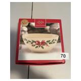 LENOX HOLIDAY BOWL 7"