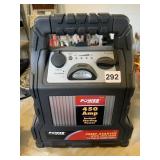 POWER ON BOARD BATTERY JUMP STARTER WITH INFLATOR