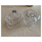 WATERFORD CRYSTAL DESERT BOWLS (PAIR)