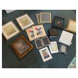 ASSORTED PHOTO FRAMES, DREAMCATCHERS