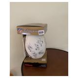 NFL AUTOGRAPHED STEELERS FOOTBALL-MANY