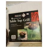 18" BBQ PRO TABLETOP GRILLE IN OB