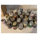 LOT OF COLLECTIBLE BEER CANS INCLUDING 1980