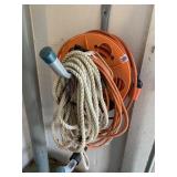 EXTENSION CORD & REEL AND ROPE