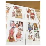 THE FRENCH & INDIAN WAR MEN & UNIFORMS 1754-1763,