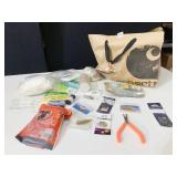 FISHING LURE, SURVIVAL BLANKET NEW, BAIT, FIRST