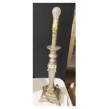 LAMP METAL SILVER & GOLD COLOR