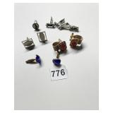 CUFF LINKS INCL CAR MOTIF