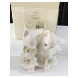 LENOX FLORAL KITTENS FIGURINE 3.5" OB