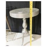 ALUMINUM SMALL TABLE 11"