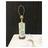 LAMP ORIENTAL STYLE PORCELAIN CENTER WITH