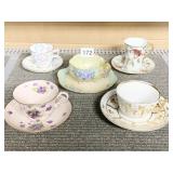 PHEONIX, F RIDGEN ORIGINAL, CUPS & SAUCERS PLUS