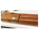 LANE JEWELRY BOX & OTHER BOTH HAVE KEY