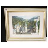 PAINTING BY CLAIR HAMLIN FEB O3, LANDSCAPE