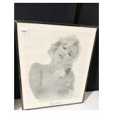 MARYLIN MONROE PRINT 20" X 16"
