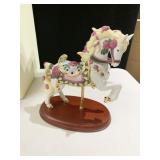 LENOX CAROUSEL HORSE, WITH OB
