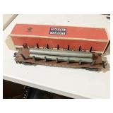 LIONEL TRAIN CARS INC PIPE CAR 6511, CABOOSE