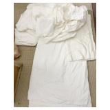 KING DUVET COVER, KING SHEETS, FITTED QUEEN SATIN