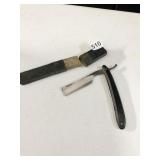 STRAIGHT RAZOR CAMPOBASSO ON BLADE