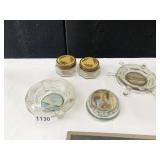 NAUTICAL THEMED ASHTRAYS, ETC.