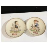 HUMMEL PLATES 1988-1989