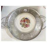 TRIUMPH PLATE WITH ALUMINUM EDGING, DOUBLE