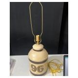 LAMP 30" H TO FINIAL, METAL