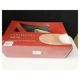CLAYBROOKE SUEDE CLOG SIZE M 8 1/2-9