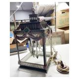 GAZEBO LIGHT HAND PAINTED FIXTURE 26H WITH A