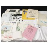 VINTAGE PAMPHLETS, PLAYBILLS, ETC.