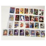 ASSORTED TRADING CARDS INC. NASCAR, SUPERSTARS,