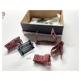 METAL DEPT 56 FENCES, AND RED WOOD FENCING