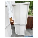 ADJUSTABLE SHELF 2 DOOR STORAGE CABINET 69" X 26"