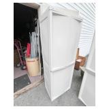 ADJUSTABLE SHELF 2 DOOR STORAGE CABINET 69" X 26"